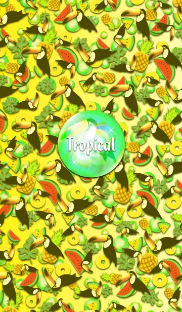 [LINE着せ替え] Tropical -オオハシ-の画像1