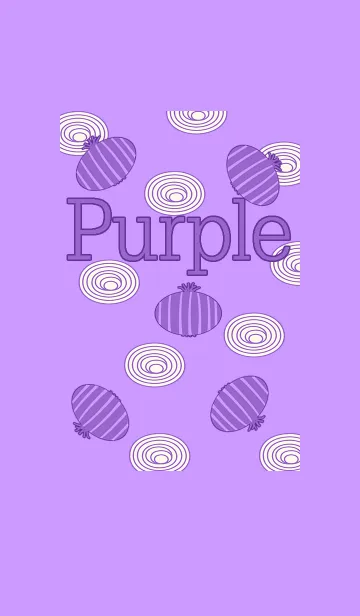 [LINE着せ替え] Purple onionの画像1