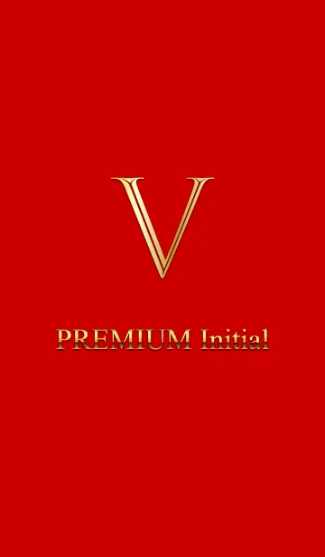 [LINE着せ替え] PREMIUM Initial Vの画像1