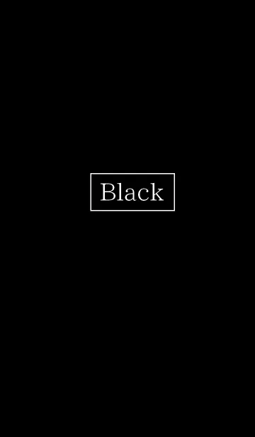 [LINE着せ替え] Black onlyの画像1