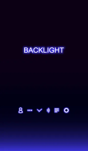 [LINE着せ替え] Backlightの画像1