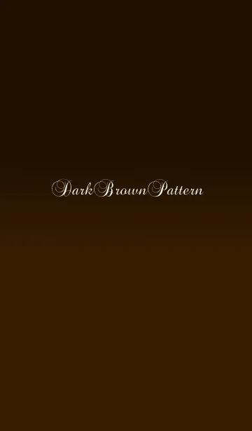 [LINE着せ替え] DarkBrownPatternの画像1