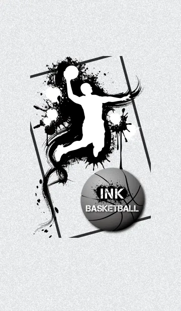 [LINE着せ替え] INK BASKETBALLの画像1