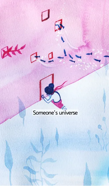 [LINE着せ替え] Someone's universe_05_doorの画像1