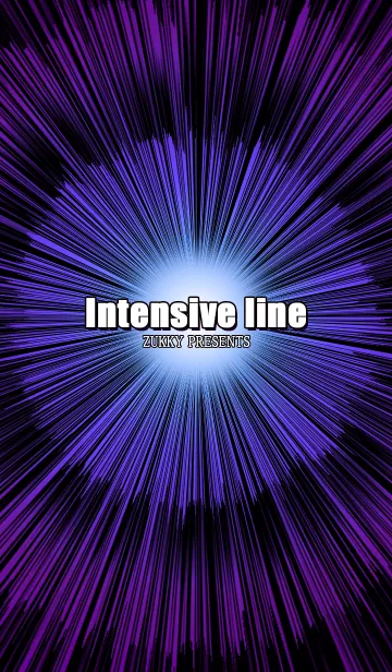 [LINE着せ替え] Intensive line PURPLEの画像1