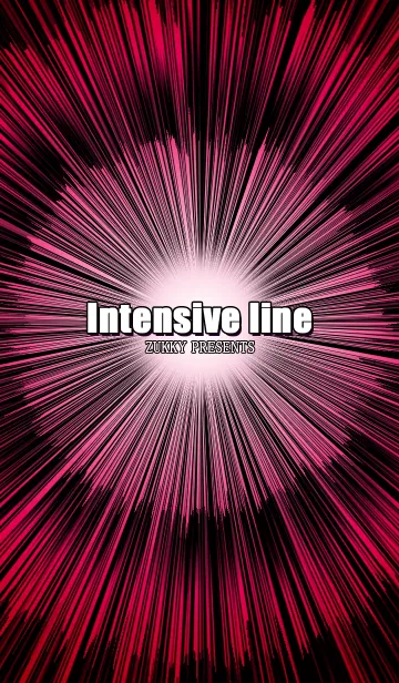 [LINE着せ替え] Intensive line PINKの画像1