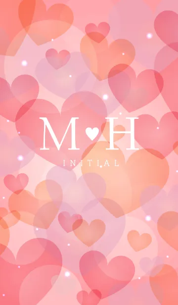 [LINE着せ替え] INITIAL -M＆H- Love Heartの画像1