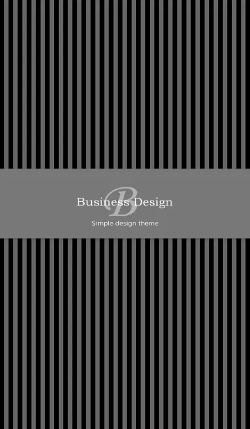 [LINE着せ替え] Business Designの画像1