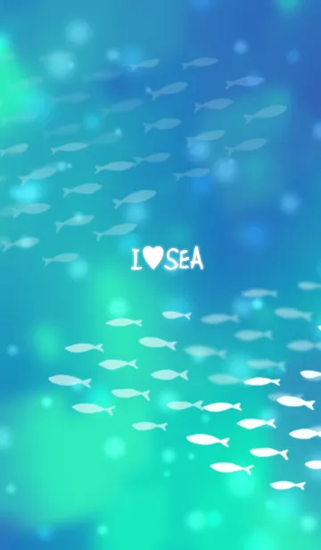 [LINE着せ替え] I♥Seaの画像1