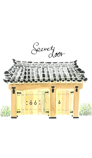 [LINE着せ替え] secret door_21の画像1