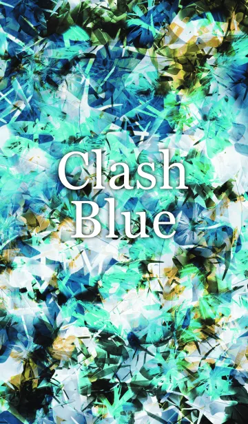 [LINE着せ替え] Clash Blueの画像1