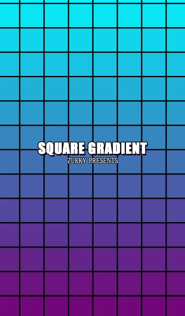 [LINE着せ替え] SQUARE GRADIENTの画像1