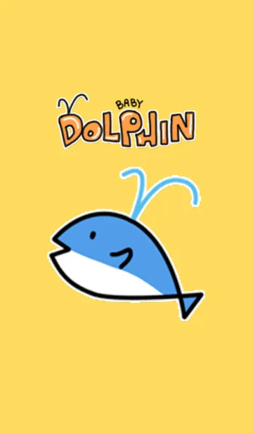 [LINE着せ替え] Baby Dolphinの画像1