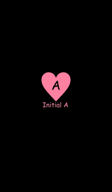 [LINE着せ替え] Initial A ＆ ♥.の画像1