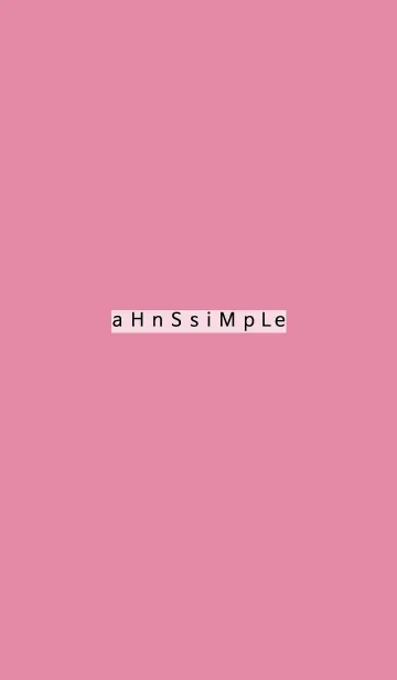 [LINE着せ替え] ahns simple_071_heartの画像1