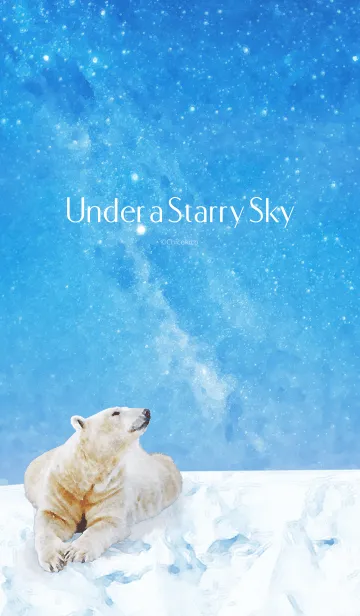 [LINE着せ替え] Under a Starry Skyの画像1