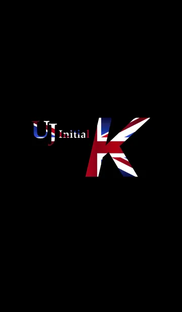 [LINE着せ替え] UJ Initial Kの画像1