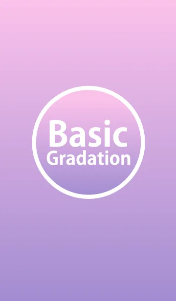 [LINE着せ替え] Basic Gradation Purpleの画像1