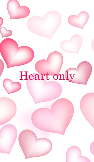 [LINE着せ替え] Heart only.の画像1