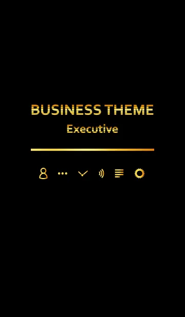 [LINE着せ替え] Business Theme Executiveの画像1