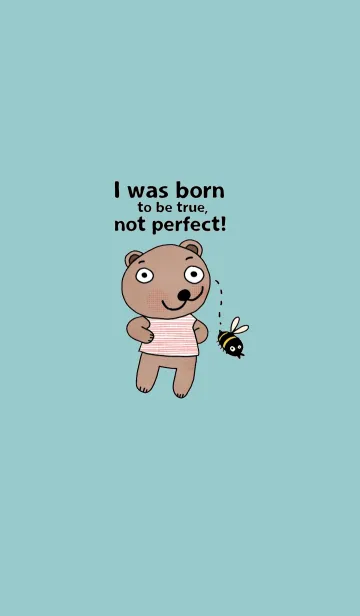 [LINE着せ替え] Little Bear, I was born to be real.の画像1