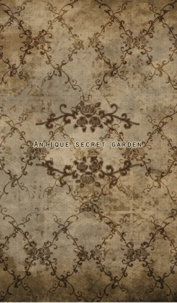 [LINE着せ替え] Antique secret gardenの画像1