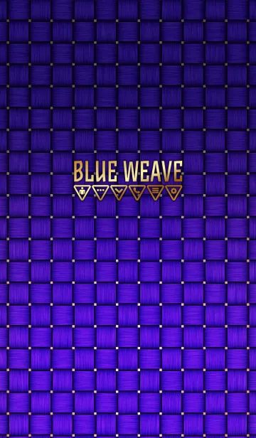 [LINE着せ替え] BLUE WEAVEの画像1