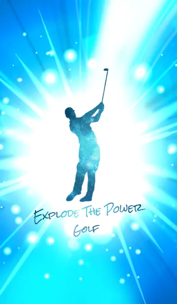 [LINE着せ替え] Explode the power Golfの画像1