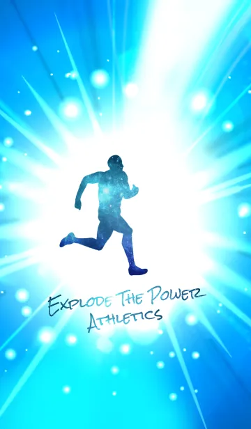 [LINE着せ替え] Explode the power Athleticsの画像1