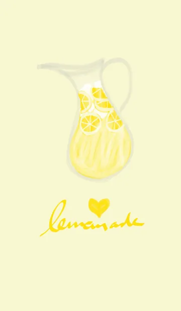 [LINE着せ替え] Lemonade Yellow ＆ Green Summer of Loveの画像1