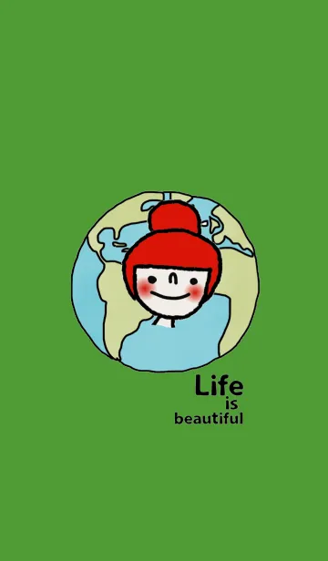 [LINE着せ替え] Frida, Life is beautiful.の画像1