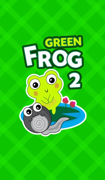 [LINE着せ替え] Green Frog 2の画像1