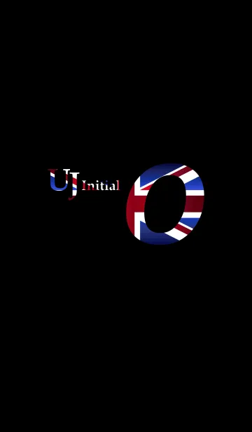 [LINE着せ替え] UJ Initial Oの画像1