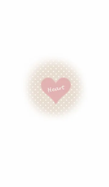 [LINE着せ替え] Heart ＆ dotの画像1