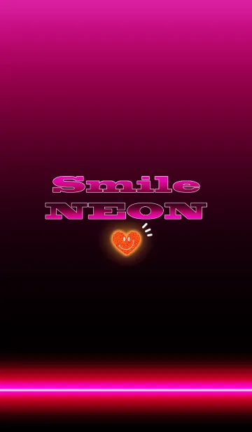 [LINE着せ替え] Smile NEON3の画像1