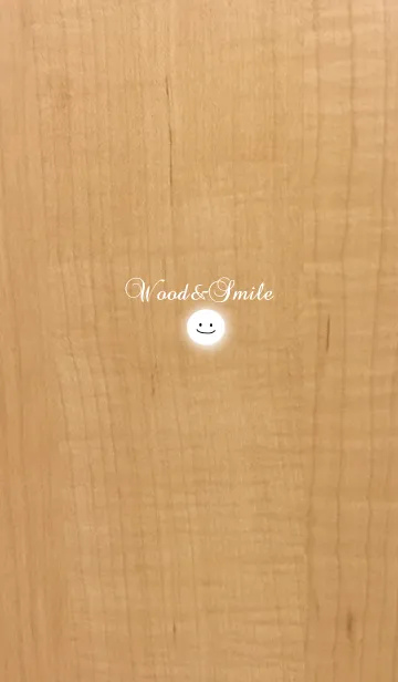 [LINE着せ替え] Wood＆Smileの画像1