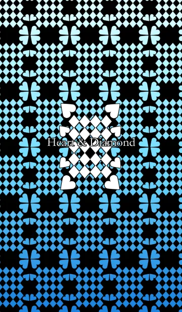 [LINE着せ替え] Stylish pattern -BLUE-の画像1