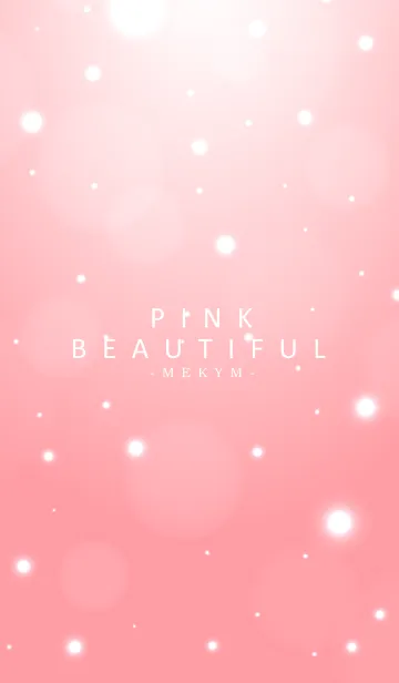 [LINE着せ替え] B E A U T I F U L -PINK-の画像1