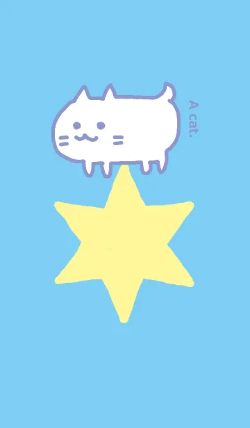 [LINE着せ替え] 猫が。スターの画像1