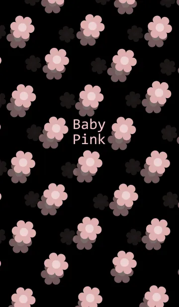 [LINE着せ替え] Flower Baby Pink 2の画像1