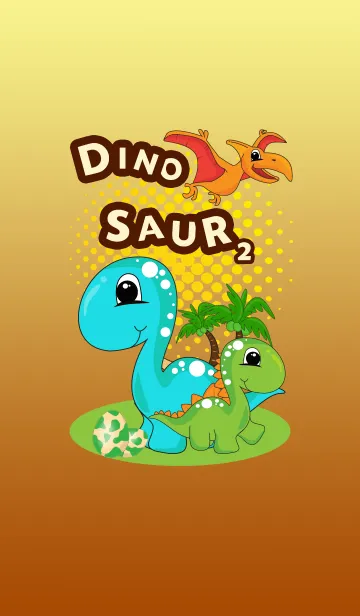 [LINE着せ替え] Dinosaur 2の画像1