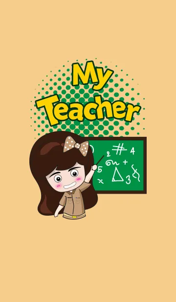 [LINE着せ替え] My Teacherの画像1