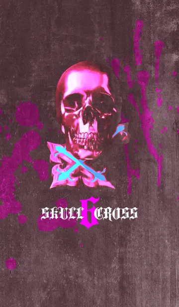 [LINE着せ替え] SKULL CROSS 6の画像1