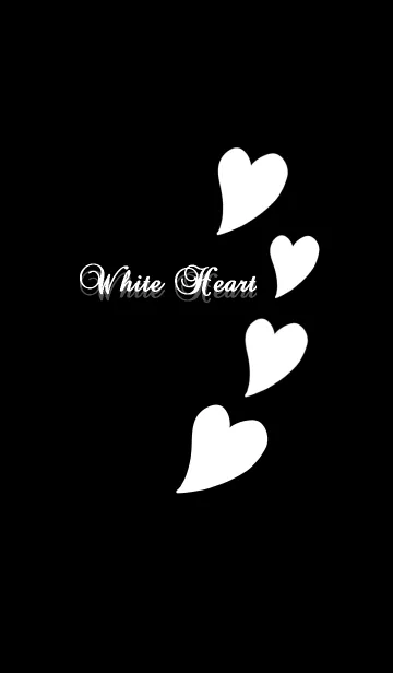 [LINE着せ替え] *White Heart*の画像1