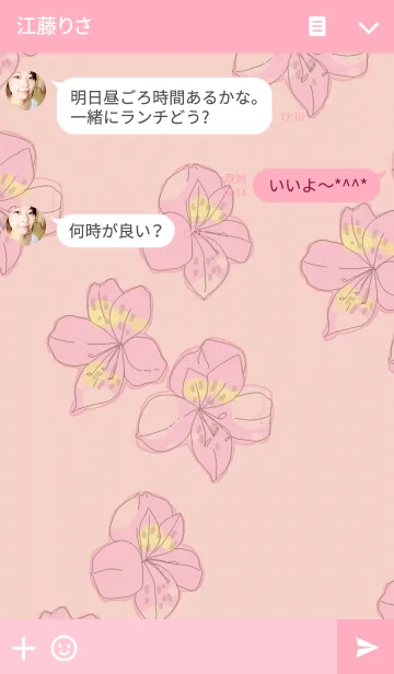 [LINE着せ替え] アルストロメリアの花の画像3