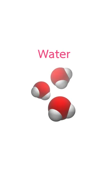 [LINE着せ替え] Water moleculesの画像1