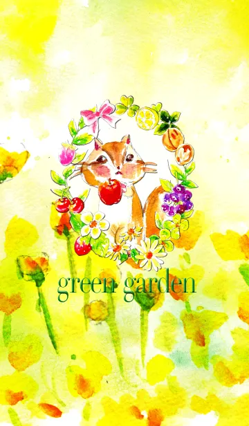 [LINE着せ替え] green gardenの画像1