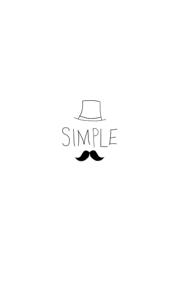 [LINE着せ替え] SIMPLE Gentlemanの画像1