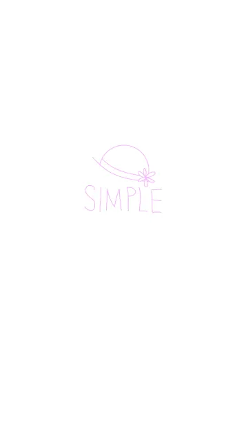 [LINE着せ替え] SIMPLE Ladyの画像1