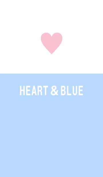 [LINE着せ替え] HEART ＆ BLUE.の画像1